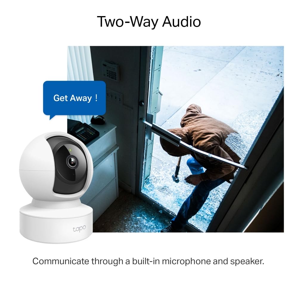 TP-Link Tapo C212 2K Pan/Tilt Indoor Home Security Smart Wi-Fi Camera for Baby Monitor| Motion Detection & Tracking | 2-Way Audio |up to 512 GB SD Card Storage|Works with Alexa & Google Home TP-Link Tapo C212 2K Pan/Tilt Indoor Home Security Smart Wi-Fi Camera for Baby Monitor| Motion Detection & Tracking | 2-Way Audio |up to 512 GB SD Card Storage|Works with Alexa & Google Home