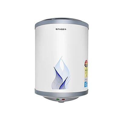 Faber Vulcan 6L Vertical Storage Water Heater 2000W Heating Indicator, 8 Bar Pressure