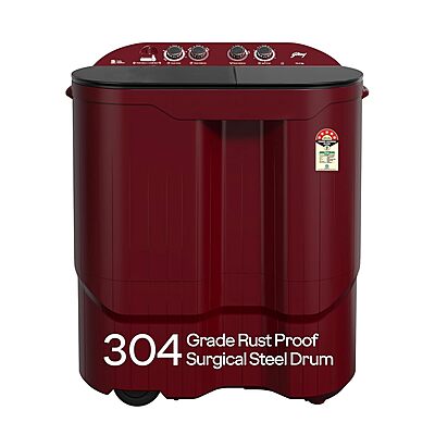 Godrej 10.5 Kg 5 Star Semi-Automatic Top Load Washing Machine With Toughened Glass Lid Godrej 10.5 Kg 5 Star Semi-Automatic Top Load Washing Machine With Toughened Glass Lid