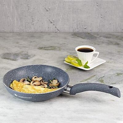 Wonderchef Granite Non-Stick Fry Pan, Induction Bottom 3.5mm, 26cm, 2 litres