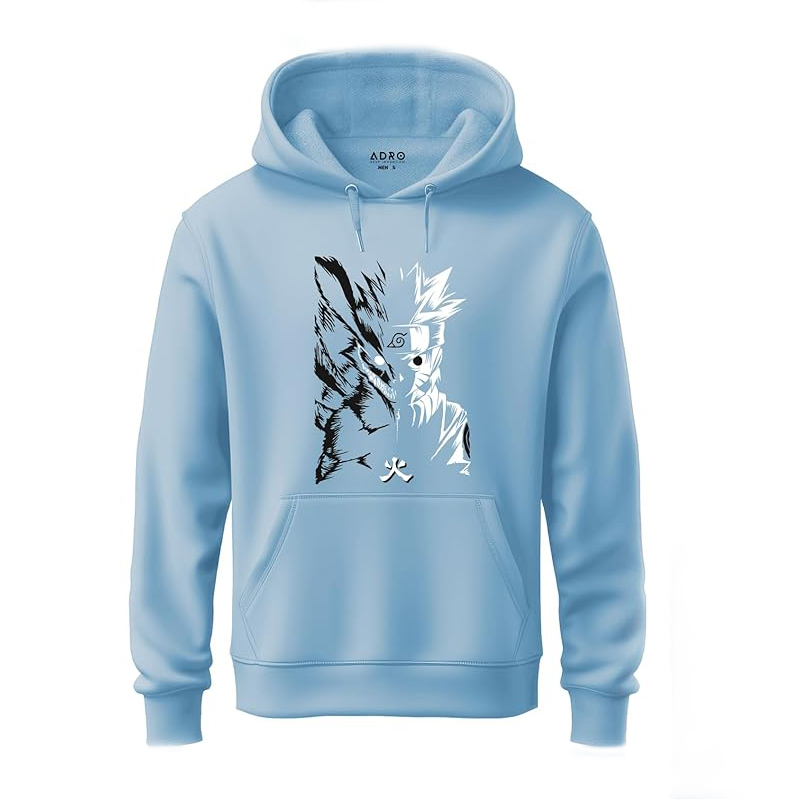 Sublimation Printed Hoodies ADRO Mens Hoodies with Naruto Uzumaki Anime Printed, 100% Cotton 340GSM Warm & Soft Fabric. Sublimation Printed Hoodies ADRO Mens Hoodies with Naruto Uzumaki Anime Printed, 100% Cotton 340GSM Warm & Soft Fabric.
