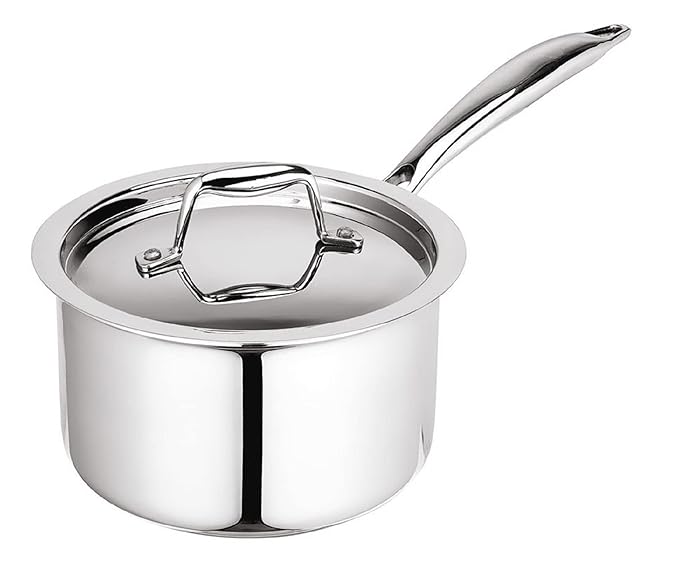 Signora Ware Artista Tri- play Sauce Pan Witht Lid 3000 ML (20CM) Signora Ware Artista Tri- play Sauce Pan Witht Lid 3000 ML (20CM)