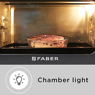 Faber FOTG BK 45 Liter (OVEN TOASTER GRILLER FOTG 45L,) Black, Medium