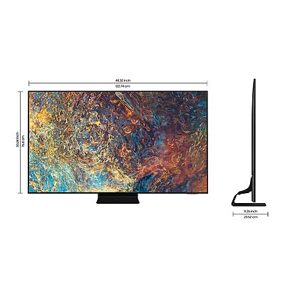 Samsung 138 cm (55 inches) 4K Ultra HD Smart QLED TV QA55QN90AAKLXL