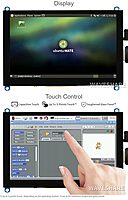 5inch Capacitive Touch Screen LCD (H), 800×480, HDMI, Various Systems Support