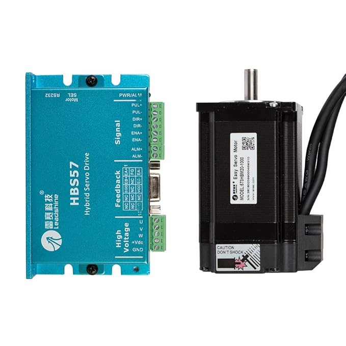 Hybrid Servo Driver
Leadshine HBS57 Hybrid Servo Driver
Leadshine HBS57