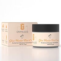 Granules Ghee-Based Foot Cream for Cracked Heels & Dry Feet 50g Granules Ghee-Based Foot Cream for Cracked Heels & Dry Feet 50g