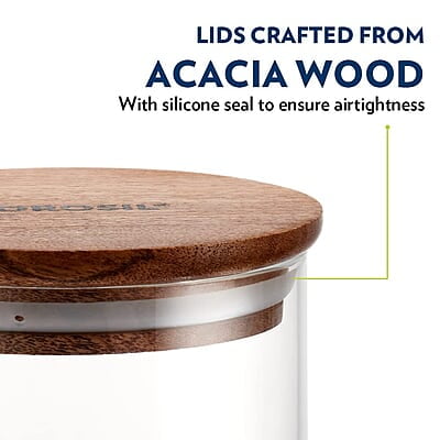 BOROSIL MIXING BOWL WITH LID 1.3L