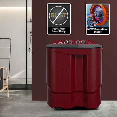 Godrej 10.5 Kg 5 Star Semi-Automatic Top Load Washing Machine With Toughened Glass Lid Godrej 10.5 Kg 5 Star Semi-Automatic Top Load Washing Machine With Toughened Glass Lid