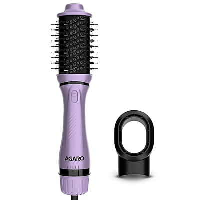AGARO HV2179 Lite 2 in 1 Hair Volumizer Brush + Hair Dryer for Women, 1200W Motor 360 Degree Air Flow
