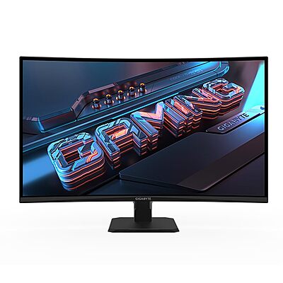 GIGABYTE 31.5" QHD Curved Gaming Monitor, 165Hz, FreeSync, GS32QC GIGABYTE 31.5" QHD Curved Gaming Monitor, 165Hz, FreeSync, GS32QC