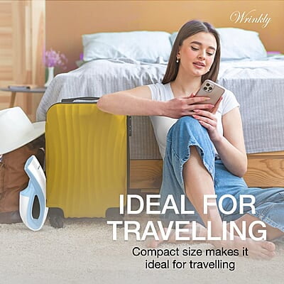 Havells Wrinkly Hand Held Garment Steamer 920 Watts - Ergonomic Design,150Ml Tank Capacity