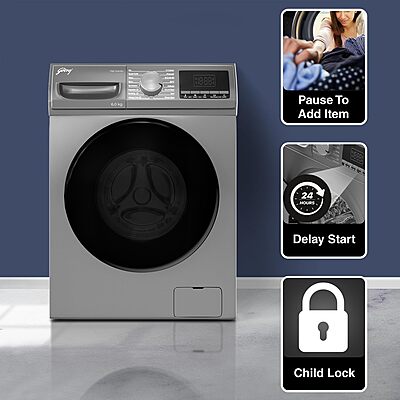Godrej 6 Kg 5 Star Digi-inverter Fully-Automatic Front Load Washing Machine