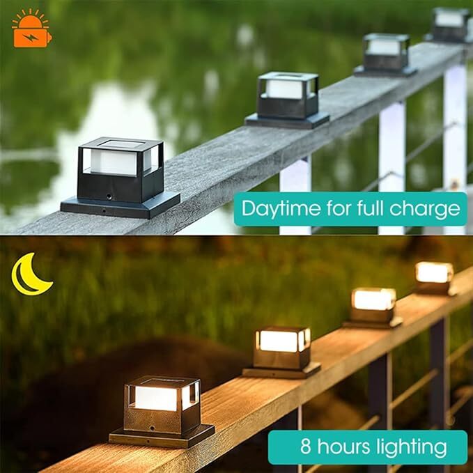 ROYAL Solar Garden /Gate/ Boundary Wall Light Yellow Light ROYAL Solar Garden /Gate/ Boundary Wall Light Yellow Light