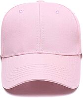 Printed Pink Caps with Your Name, Logo, Company Name, Image Printed on it. Best Boy