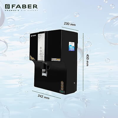 Faber Galaxy Pro Star (RO + UV + UF+ MAT) 7L Storage 8 Stage Filtration Pre & Post Carbon Upto 2500 PPM TDS Faber Galaxy Pro Star (RO + UV + UF+ MAT) 7L Storage 8 Stage Filtration Pre & Post Carbon Upto 2500 PPM TDS