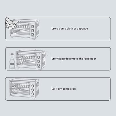 Wonderchef Oven Toaster Griller (OTG) - 19 litres Multi-Stage Heat Selection Bake, Grill, Roast