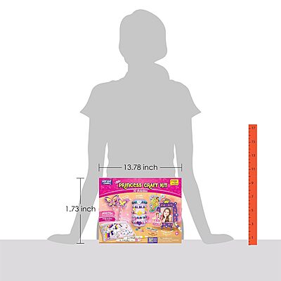 Imagimake Princess Craft Kit | 10 Mess-Free Activities | DIY Flat Bead Bracelets, Unicorn Pouch, Butterfly Wands & Photo Frame | 400+ Craft Supplies Imagimake Princess Craft Kit | 10 Mess-Free Activities | DIY Flat Bead Bracelets, Unicorn Pouch, Butterfly Wands & Photo Frame | 400+ Craft Supplies