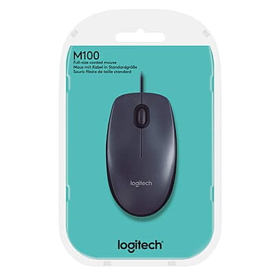 Logitech M100R Wired Mouse
