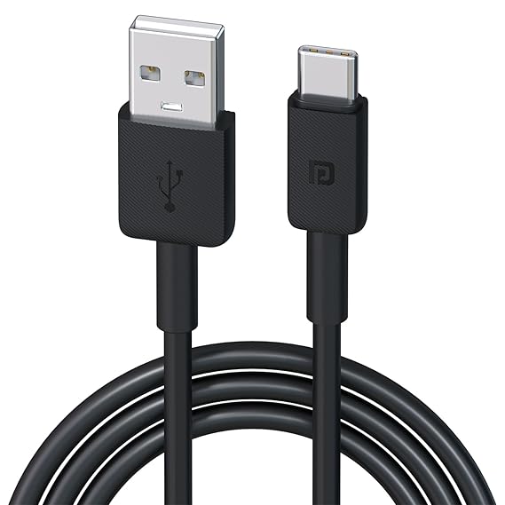Portronics Konnect Link Type-C Cable with Fast Charging & Data Transfer (1M, White) Portronics Konnect Link Type-C Cable with Fast Charging & Data Transfer (1M, White)
