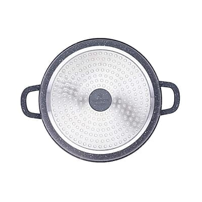 Wonderchef Granite Die Cast Non-Stick 6-Piece Casserole Set with Lids Gray Wonderchef Granite Die Cast Non-Stick 6-Piece Casserole Set with Lids Gray