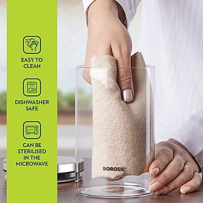 BOROSIL AQUA SET - MARINA 1.3 L+ VISION MEDIUM