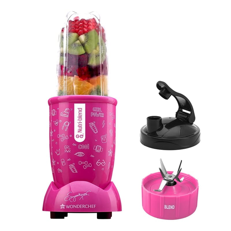 Wonderchef Nutri-blend GO, 22000 RPM 400 W 1 Unbreakable Jar