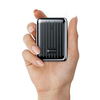 Portronics Zapcell 10k 10000mAh 22.5W Pocket Size Powerbank With Compact And Light Weight Design