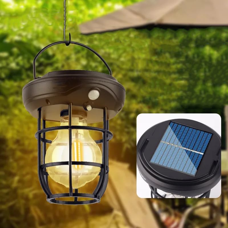 SIMBA Big Hanging + Wall Tungsten Solar Sensor Light