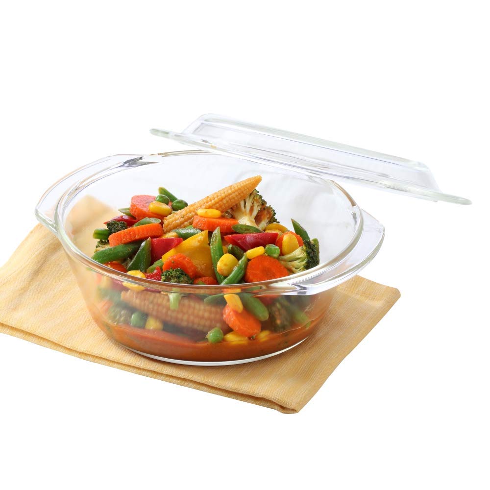 BOROSIL SS COOKFRESH TRI-PLY DEEP KADHAI WITH LID