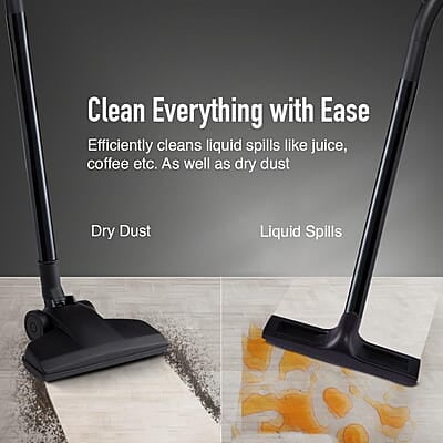 KENT Vortex Wet & Dry Vacuum Cleaner  Blower Function 600W Power & 15L Capacity High Suction