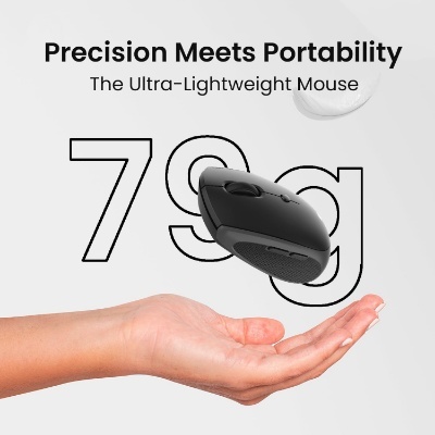 Portronics Toad 30 Wireless Mouse with 2.4 GHz Connectivity, USB Receiver, 6 Buttons, Adjustable DPI, Silicon Grip & Ergonomic Design for PC, Laptop, Mac Portronics Toad 30 Wireless Mouse with 2.4 GHz Connectivity, USB Receiver, 6 Buttons, Adjustable DPI, Silicon Grip & Ergonomic Design for PC, Laptop, Mac