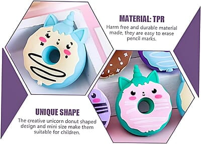 Kids Donut erazer ( 12 pcs)