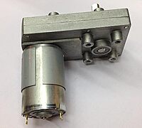 12V 150 RPM Square Gear motor