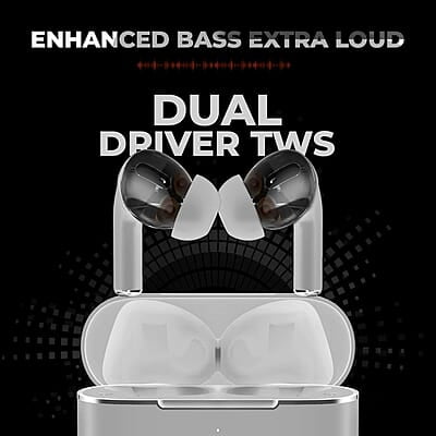PLAY Playgo Dualpods Wireless Buds White