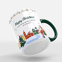 Merry Christmas Printed Coffee Mug | Best Gift for Friend, Family, Co-Worker