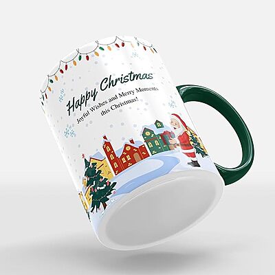 Merry Christmas Printed Coffee Mug | Best Gift for Friend, Family, Co-Worker Merry Christmas Printed Coffee Mug | Best Gift for Friend, Family, Co-Worker