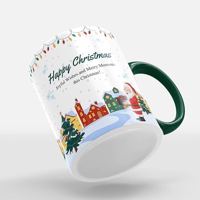 Merry Christmas Printed Coffee Mug | Best Gift for Friend, Family, Co-Worker Merry Christmas Printed Coffee Mug | Best Gift for Friend, Family, Co-Worker