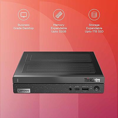 Lenovo ThinkCentre Neo 50q Tiny Intel Core i5 13th Gen 8GB/512GB SSD Light Desktop (12LNA00LIH)