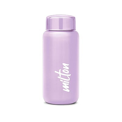 MILTON Aqua 500 Stainless Steel Water Bottle, 500 ml Single walled Leak Proof