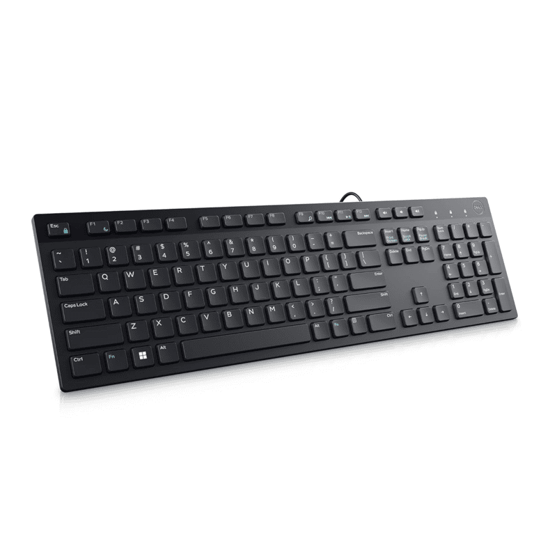 Refurbished DELL KB 216 Wired USB Desktop Keyboard  (Black)