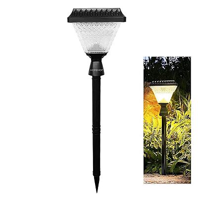 Garden Solar Light 10 LED Outdoor, Pathway, Home Decor, Waterproof, Decorative, Landscape,Bollard Lamp 2200mAh Garden Solar Light 10 LED Outdoor, Pathway, Home Decor, Waterproof, Decorative, Landscape,Bollard Lamp 2200mAh