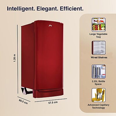 Godrej 183 L 2 Star Farm Fresh Crisper Technology