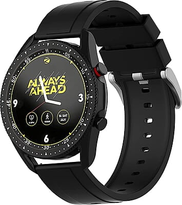 ZEBRONICS ZEB-FIT4220CH Smart Fitness Watch with Call Function via Built-in Speaker and Mic, SpO2, BP & Heart Rate Monitor, IP67 Water Resistant, 7 Sports Mode