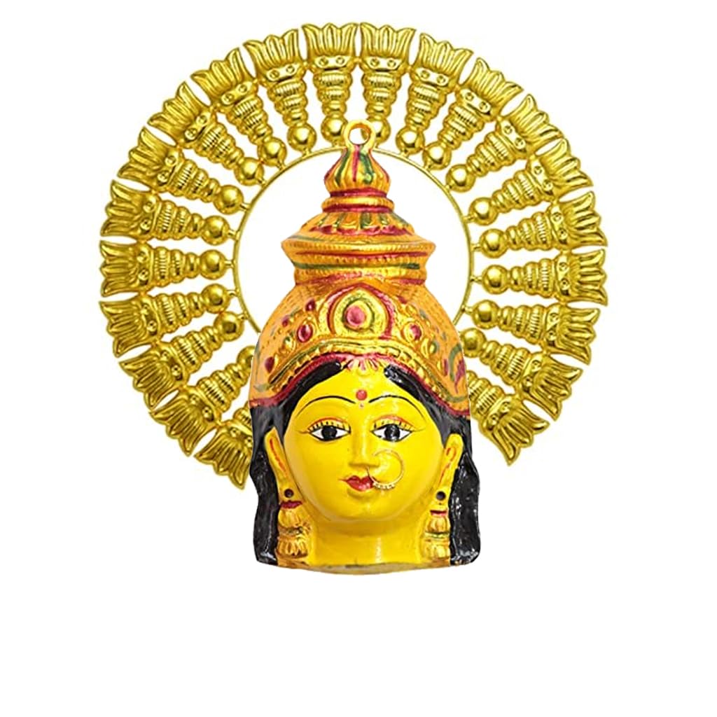 Laxmi Mukhota|Varalakshmi Idol Leaf Kireedom|Golden Arch Amman