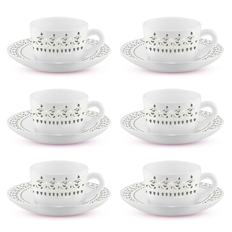 BOROSIL 18CL MUG SET- 6PC 180 ML