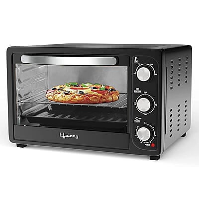 Lifelong OTG 23 Litre - Electric Oven Toaster Griller for Kitchen- 1380W, 3 Heating Mode, Temp & Time Control Lifelong OTG 23 Litre - Electric Oven Toaster Griller for Kitchen- 1380W, 3 Heating Mode, Temp & Time Control