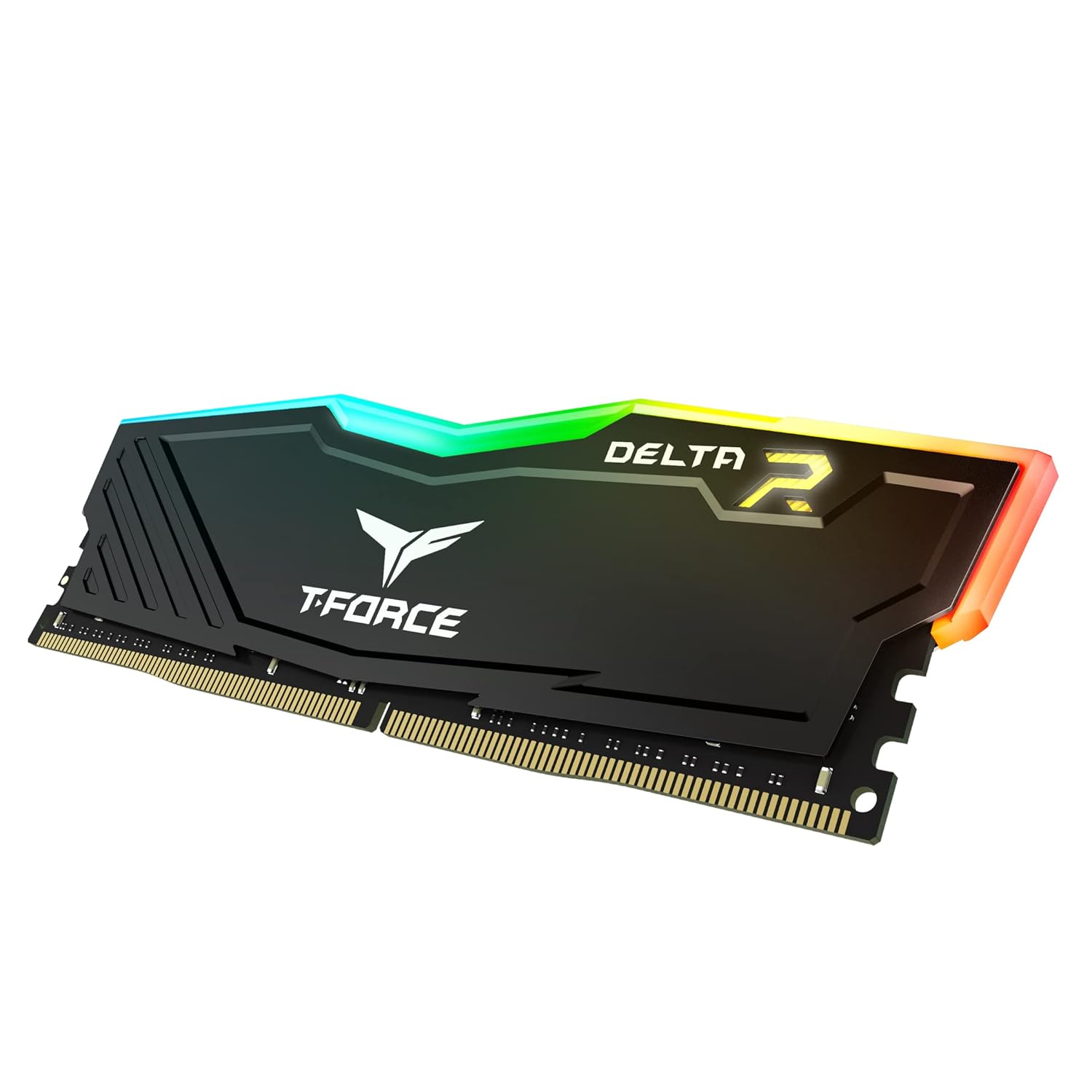 TeamGroup T-Force Delta RGB DDR4 RAM Kit, Desktop Gaming Memory, Metal Heatsink, ARGB Sync, XMP 2.0, for Intel/AMD CPU, High Performance Low Latency Module TeamGroup T-Force Delta RGB DDR4 RAM Kit, Desktop Gaming Memory, Metal Heatsink, ARGB Sync, XMP 2.0, for Intel/AMD CPU, High Performance Low Latency Module