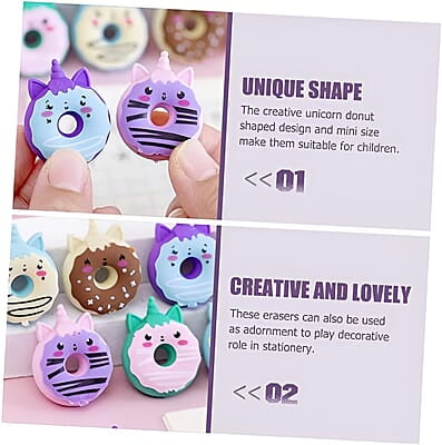 Kids Donut erazer ( 12 pcs)