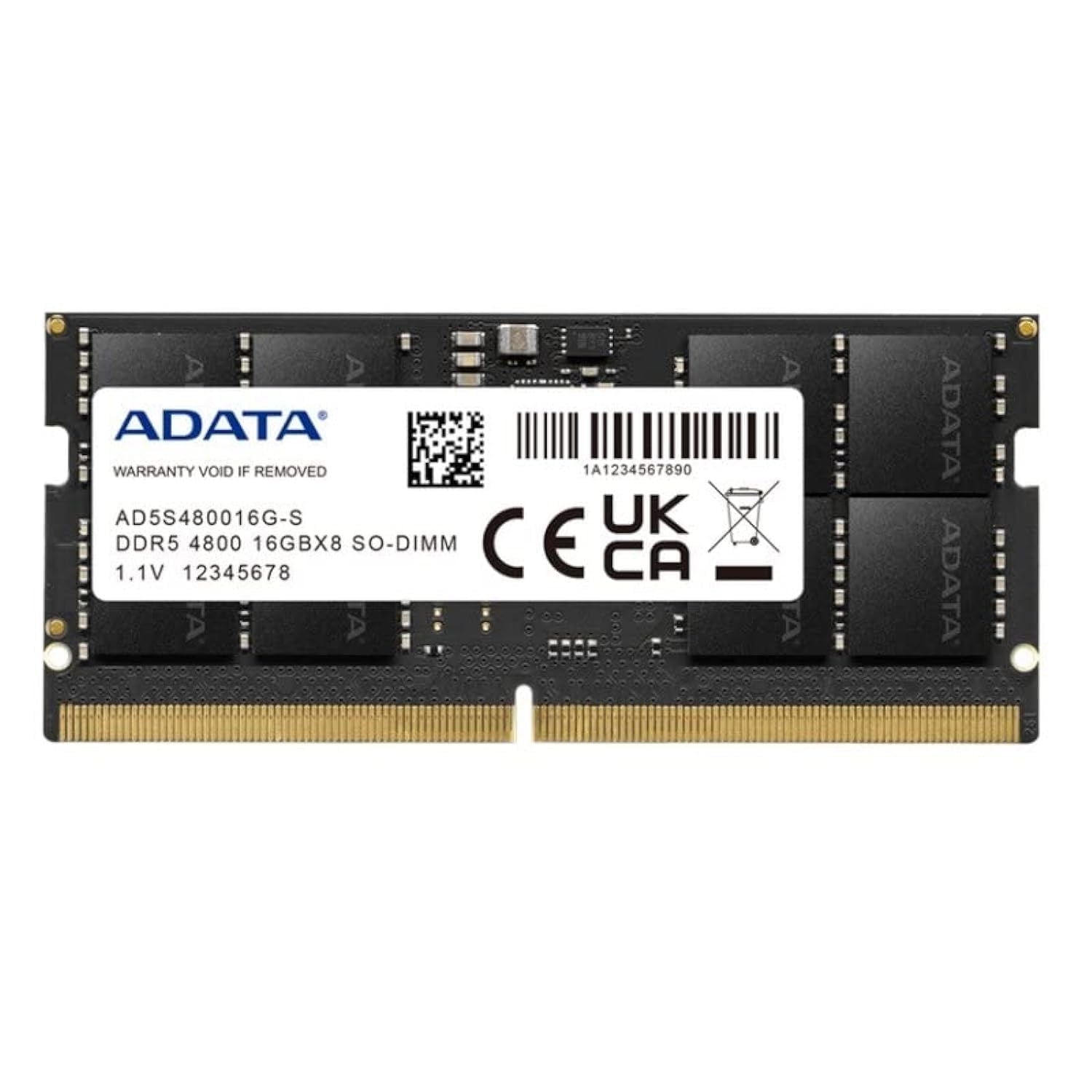 ADATA Premier (SO-DIMM) DDR5 Laptop Memory, Single RAM Module, Supports Intel & AMD Latest CPU, Intel XMP & AMD Expo, Built in PMIC, On Die ECC, Low Voltage, More Bandwidth-Without Heat Sink ADATA Premier (SO-DIMM) DDR5 Laptop Memory, Single RAM Module, Supports Intel & AMD Latest CPU, Intel XMP & AMD Expo, Built in PMIC, On Die ECC, Low Voltage, More Bandwidth-Without Heat Sink